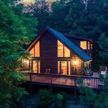 New Hot Tub! Secluded 3 Bed Cabin In Pigeon Forge Exterior photo